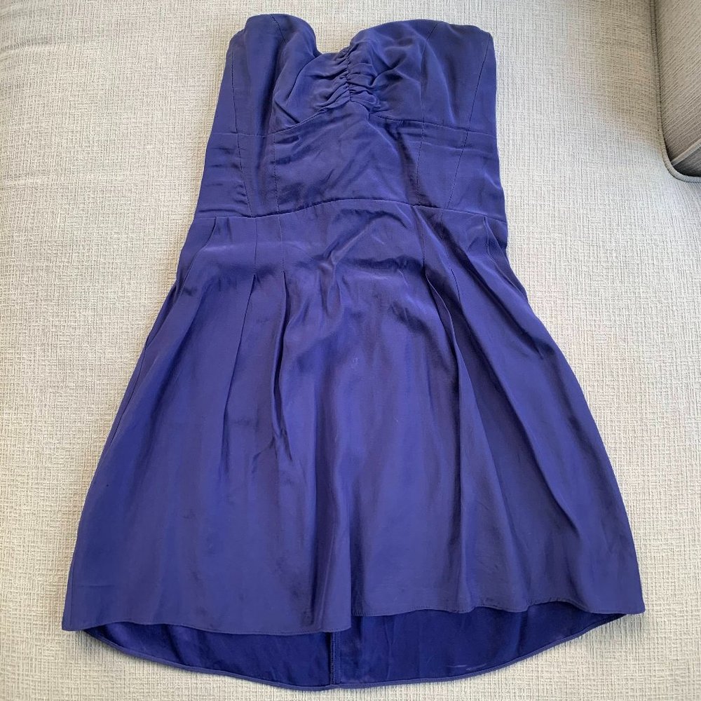 Parker Women's Silk Strapless Mini Dress